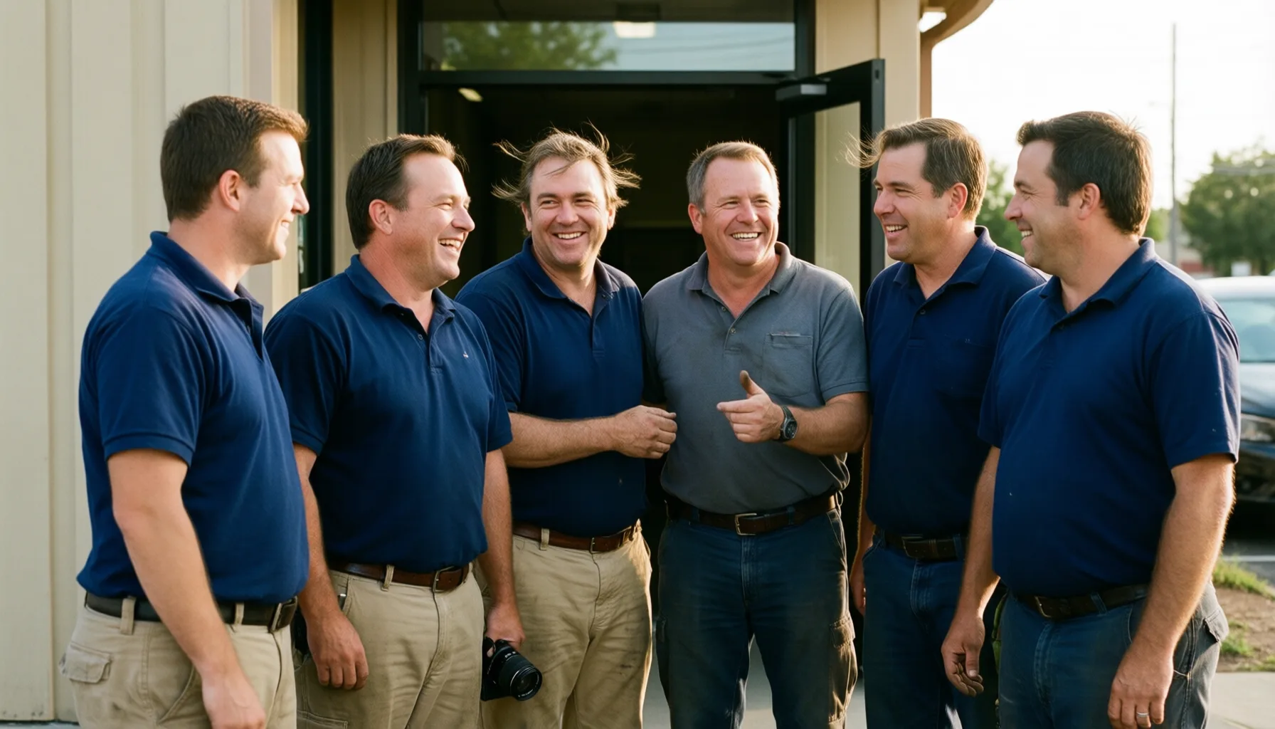 The SkyLine Heating and Cooling Service Team